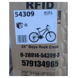 NEW HUFFY BOYS 24” ROCK CREEK BIKE