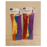 (2) NEW HELLO HOBBY 12” JUMBO FUZZY STICKS