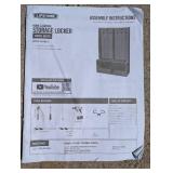 NEW LIFETIME HOME & GARAGE STORAGE LOCKER