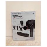 SHARPER IMAGE POWER PERCUSSION HOT+COLD REACH PERCUSSION MASSAGER