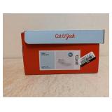 NEW CAT & JACK TODDLER YUNA SNEAKERS SIZE 12 WHITE