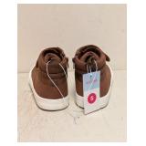 NEW CAT & JACK KIDS ROBERT SNEAKERS SIZE 5 BROWN