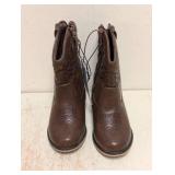 NEW CAT & JACK TODDLER GIRLS MEMPHIS BOOTS SIZE 8 COGNAC