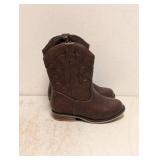NEW CAT & JACK TODDLER GIRLS MEMPHIS BOOTS SIZE 8 COGNAC