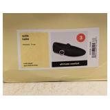 NEW ART CLASS TODDLER QUILLA BALLET SHOES SIZE 3 BLACK