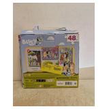 NEW BLUEY 48PC 4-PUZZLE PACK