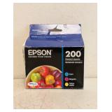 NEW EPSON 200 STANDARD CAPACITY PRINTER INK