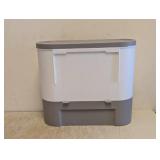 CEREAL DRY FOOD DISPENSER TANK STORAGE GRAIN CONTAINER KITCHEN STORAGE CASE