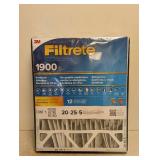 NEW 3M FILTRETE 1900 20x25x5 FILTERS 2PK