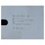 Milwaukee 12" Bar and Chain