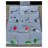 Hand Tied Fishing Spinners