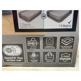Intex Queen Deluxe Airbed with Headboard and Internal Pump