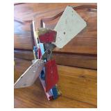 Vintage Mickey Mouse Toy, Works. Very Old Wooden Toy