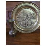Brass Vintage Featuring a Dutch Scene- 70