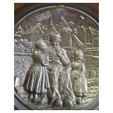 Brass Vintage Featuring a Dutch Scene- 70