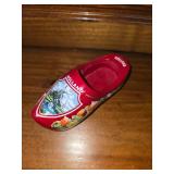 Red Clutch Purse, Red Luck Chinese Decor and Red Clog
