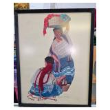 Frederick Crocker Jr Framed Lithograph