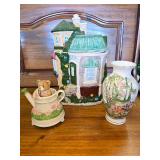 Cookie Jar, Music Box, Vase