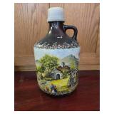 Hand Painted Growler, "Moonshine Jug"