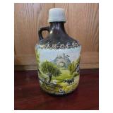 Hand Painted Growler, "Moonshine Jug"