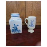 Vander mint Dutch Coffee Cup, and Dutch Chocolate Liqueur Jar