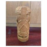 Hand Carved Wooden Statue of Hindu Diety Ganesha