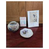 Porcelain Sweet, Ceramic Vase, Season Greetings, Pocket Sized Art Book