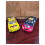 Micheal Waltrip & Jeff Gordon cars
