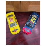 Micheal Waltrip & Jeff Gordon cars
