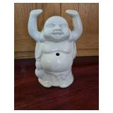 Vintage Ceramic Hotei Laughing Buddha Tiki Mug