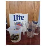 Miller Light Lot,  Stadium Seat, 2 Beer Pitchers