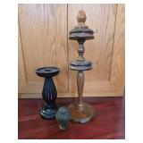 Necklace Holder, Candle Holder, Curtain Rod Holder