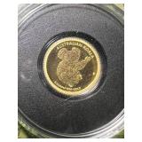 2013 AUSTRALIAN KOALA HALF GRAM .9999 FINE GOLD