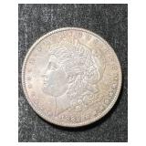 1889 US MORGAN SILVER DOLLAR
