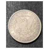 1889 US MORGAN SILVER DOLLAR