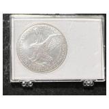 2022 AMERICAN SILVER EAGLE 1 TROY OZ .999 FINE SILVER IN CASE
