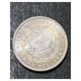 1890 US MORGAN SILVER DOLLAR
