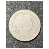 1904 US BARBER QUARTER