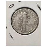 1942 US MERCURY DIME