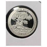 2013-S US PROOF SILVER WASHINGTON QUARTER