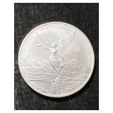 2021 MEXICAN LIBERTAD 1 TROY OZ .999 FINE SILVER