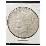 1922-S US PEACE SILVER DOLLAR