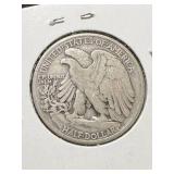 1943 US WALKING LIBERTY HALF DOLLAR