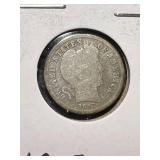 1913 US BARBER DIME