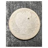 1899 US BARBER QUARTER