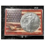 2023 AMERICAN SILVER EAGLE 1 TROY OZ .999 FINE SILVER IN CASE