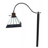 P - Stunning Stained Glass Floor Lamp