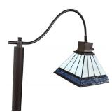 P - Stunning Stained Glass Floor Lamp