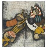 LL - Rodo Boulanger Print Bruits de Balles Framed Print