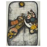 LL - Rodo Boulanger Print Bruits de Balles Framed Print